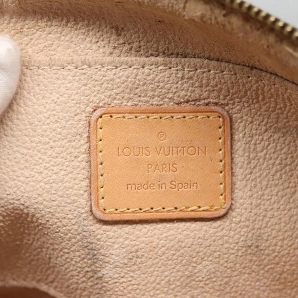 LOUIS VUITTON Monogram Pochette Cosmetic PM Cosmetic Pouch M47515 LV Auth 131212 - Picture 10 of 16